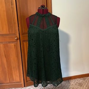 Speechless Green lace dress